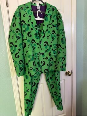 Spirit Purple and Green Costume Jacket with Black Print